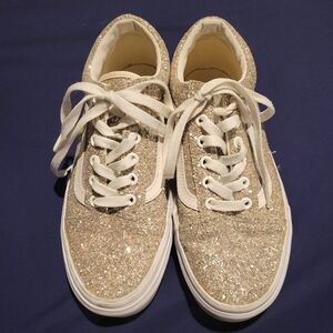 Womens Glitter Vans
